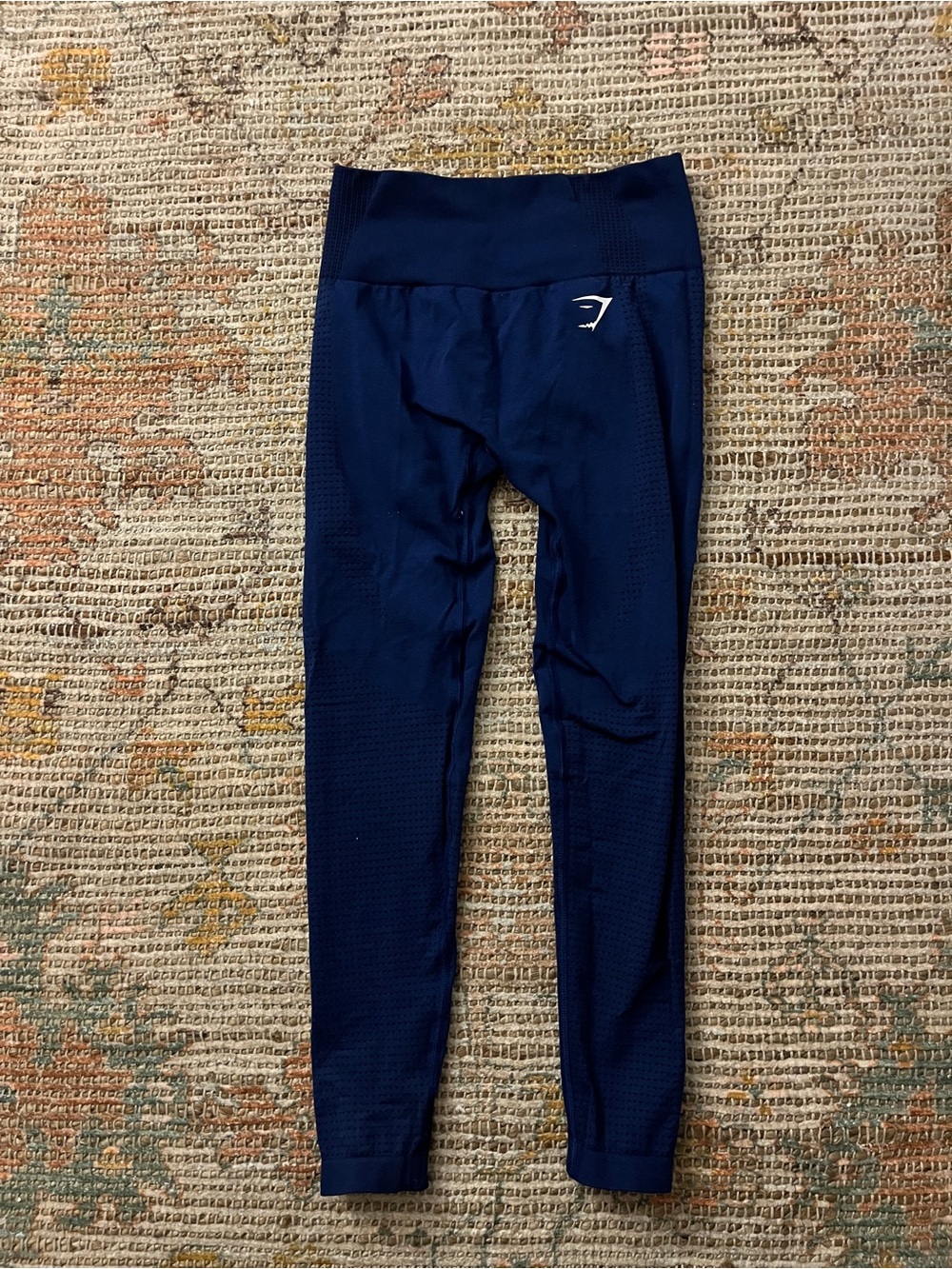 Gymshark Navy Blue Seamless Leggings